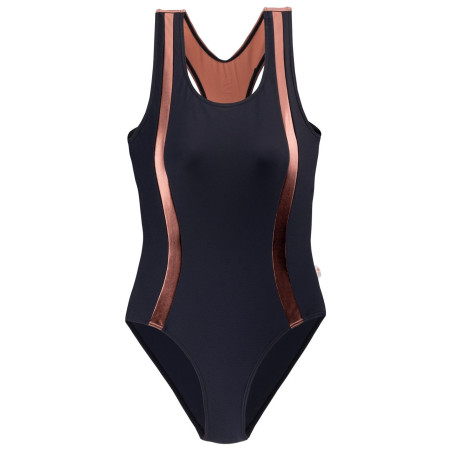 Damski strój kąpielowy Aquawave Asma Wmns czarny/różówy Black/Glitter Mocha