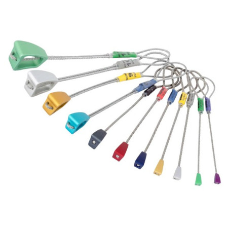 Hak wspinaczkowy DMM Wallnut 7 Grey