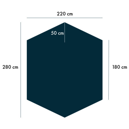Mata namiotowa Warg Footprint 3