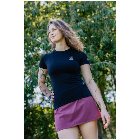 Koszulka damska Zulu Merino Fire 160 Short