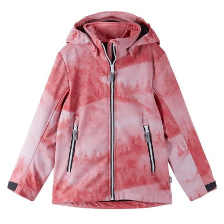 Kurtka dziecięca Reima Kulloo różowy Pink Coral