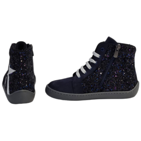Buty barefoot dziecięce beBare 3485SA Navy