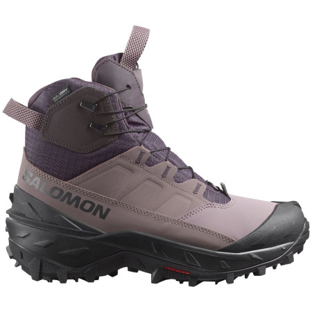 Buty zimowe damskie Salomon Crosstrak Powder Wp W brązowy Nine Iron / Shark / Phantom