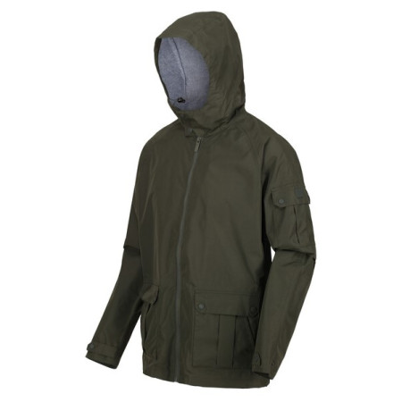 Kurtka męska Regatta Bergen ciemnozielony Dark Khaki