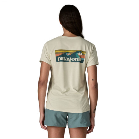 Koszulka damska Patagonia Women's Capilene Cool Daily Shirt - Boardshort Logo