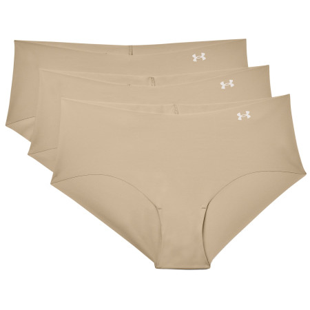 Majtki damskie Under Armour PS Hipster 3Pck beżowy/biały Beige / Beige / White