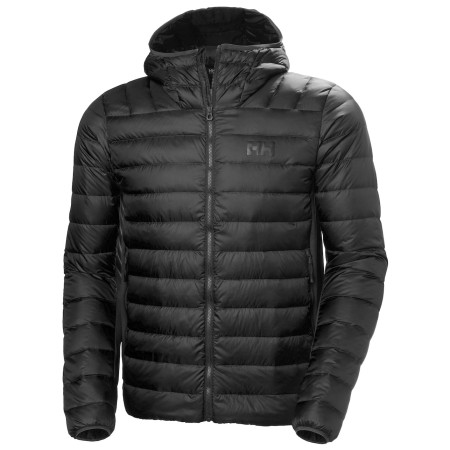 Męska kurtka puchowa Helly Hansen Verglas Down Hybrid Hood 2.0 czarny 991 Black