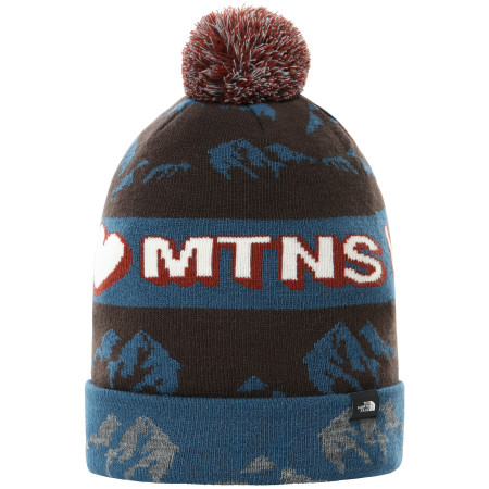 Czapka The North Face Ski Tuke brązowy DeepBrown
