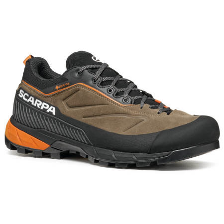 Męskie buty turystyczne Scarpa Rapid Xt Gtx brązowy/pomarańczowy Caribou-Rust Orange
