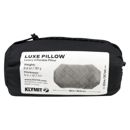 Nadmuchiwana poduszka Klymit Luxe Pillow