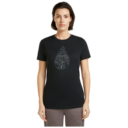 Koszulka damska Icebreaker Women Merino 150 Tech Lite SS Tee Hike Path