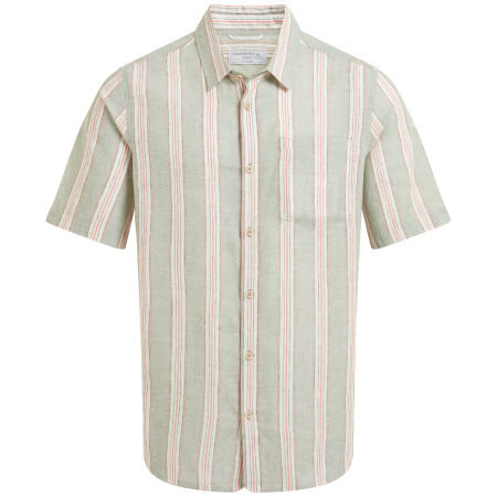 Koszula Craghoppers Argino Short Sleeved Shirt jasnozielony LcnGrnStripe