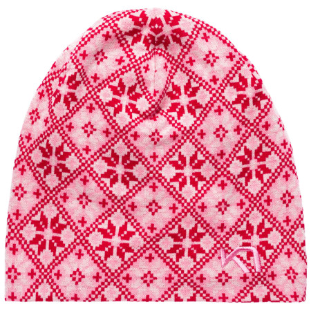 Czapka damska Kari Traa Rose Beanie czerwony Salsa