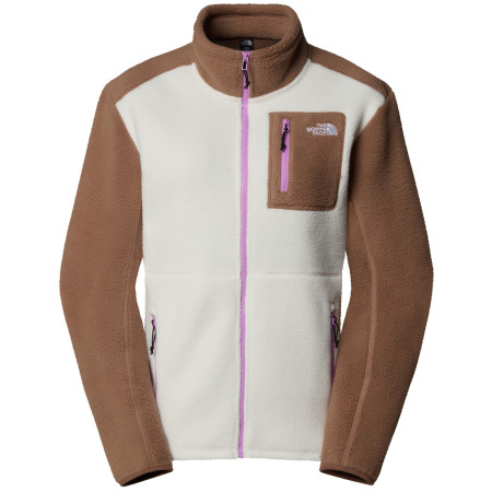 Kurtka damska The North Face W Yumiori Full Zip brązowy White Dune-Latte-Vibran