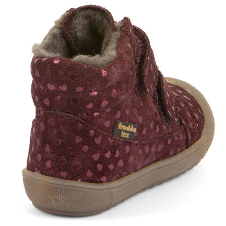 Dziecięce buty zimowe Frodo Ollie Wool Tex Bordeaux