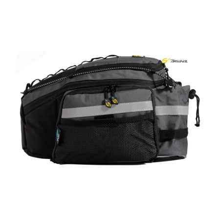 Sawka na bagażnik Sport Arsenal Art. 560 czarny/szary Black