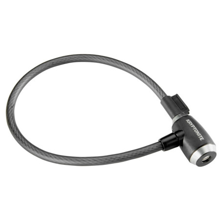 Zapięcie rowerowe Kryptonite KryptoFlex 1265 Key Cable czarny Black