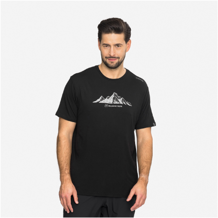 Męska koszulka Viking Lenta czarny black