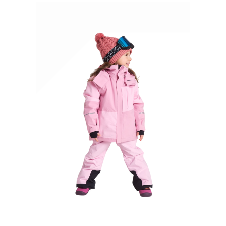 Dziecięce spodnie narciarskie Reima Proxima Grey Pink