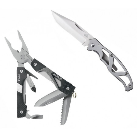 Zestaw multitool Gerber Multitool Vise + Paraframe Mini