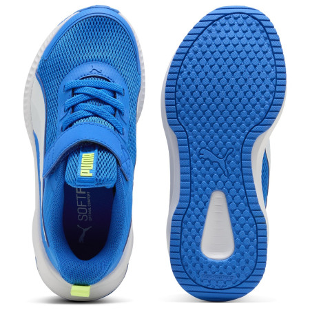 Buty dziecięce Puma Flyer 4 AC+ PS Racing Blue-Lime Squeeze-