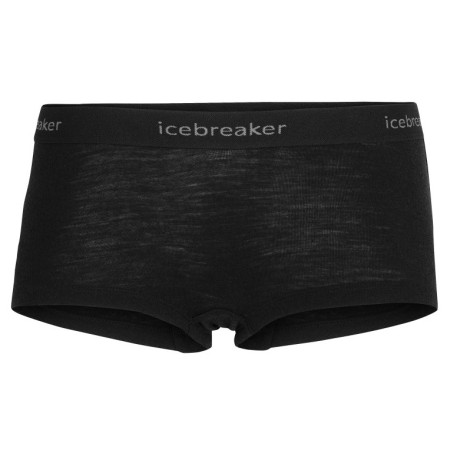 Damskie bokserki Icebreaker 175 Everyday Boy Shorts czarny Black