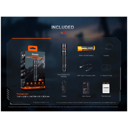 Latarka Fenix PD35R ACE