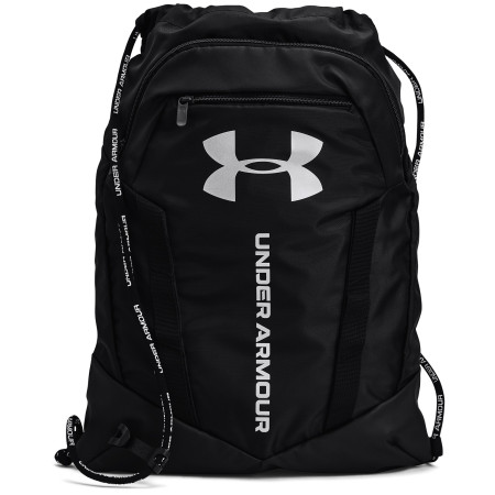 Plecak Under Armour Undeniable Sackpack czarny Black / Black / Metallic Silver