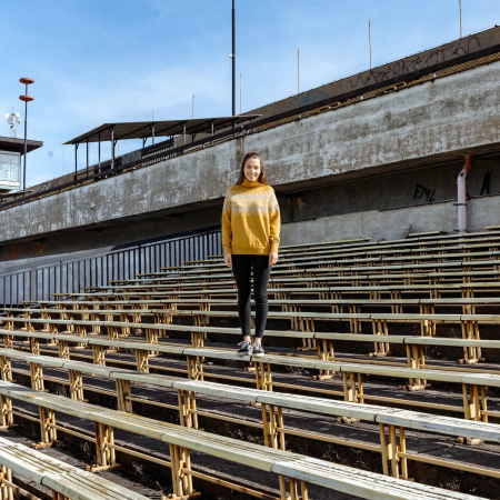 Sweter damski Kama 5051