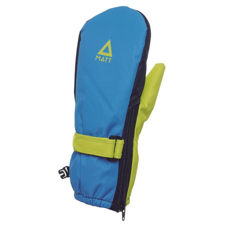 Rękawice narciarskie dla dzieci Matt 3245 Open Side Kid Mitten niebieski blue AZ