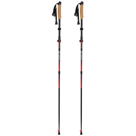 Kije trekingowe Warg Trailspeed Alu czerwony red