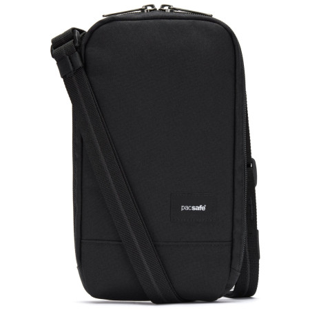 Torba naramienna Pacsafe RFIDsafe Tech Crossbody czarny jet black