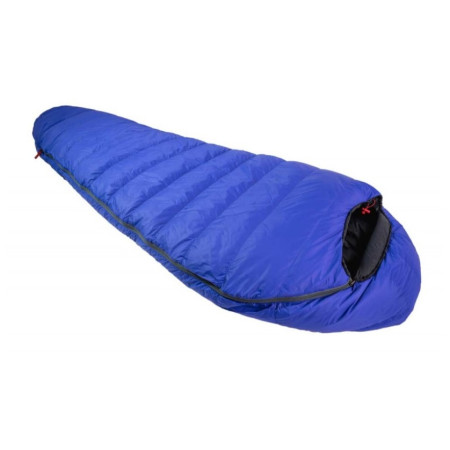 Śpiwór puchowy Warmpeace Solitaire 500 170 cm niebieski RoyalBlue/Black