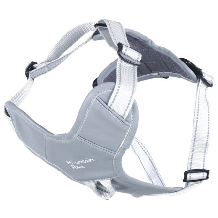 Szelki dla psa Mountain Paws Reflective Dog Harness szary Reflective