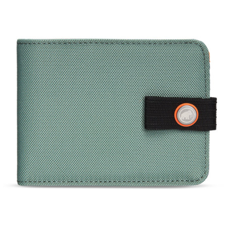 Portfel Mammut Xeron Wallet zielony/szary dark-jade