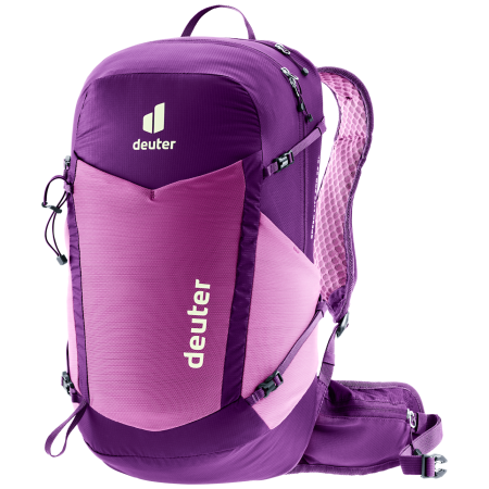 Damski plecak turystyczny Deuter Speed Lite Pro 23 SL różowy/fioletowy lotus-mystic