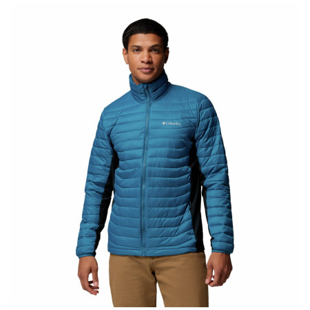 Kurtka męska Columbia Powder Pass™ Hybrid Jacket niebieski Phoenix Blue, Black
