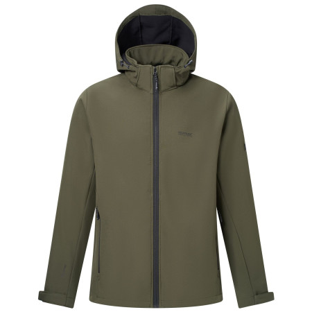 Męska kurtka softshellowa Regatta Denvo khaki Dark Khaki