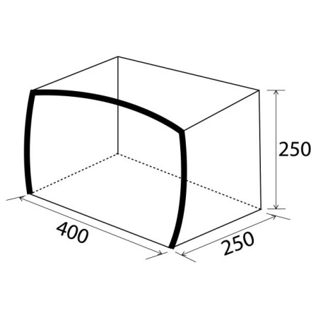 Wiata Brunner Skia 400 Aerocampin
