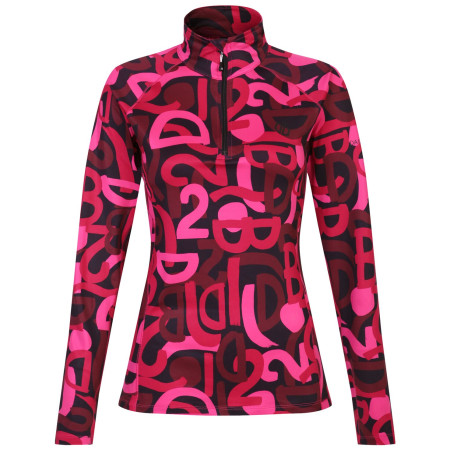 Bluza damska Dare 2b Divulge Core Stretch różowy/czarny Pure Pink Graffiti