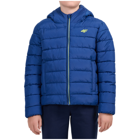 Dziecięca kurtka zimowa 4F Down Jacket M0914 Dark Blue ciemnoniebieski Dark Blue