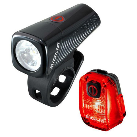 Zestaw oświetlenia Sigma Buster 150 + Nyte 10 czarny black