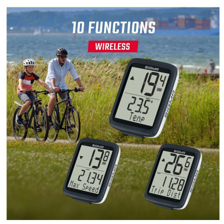 Licznik rowerowy Sigma BC 10.0 WL ATS