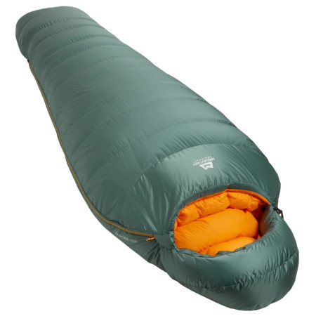Śpiwór puchowy Mountain Equipment Glacier 1000 Wmns Regular zielony Me-01790 Sage