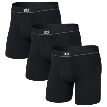 Męskie bokserki Saxx Essential Cotton Boxer Brief Fly 3Pk