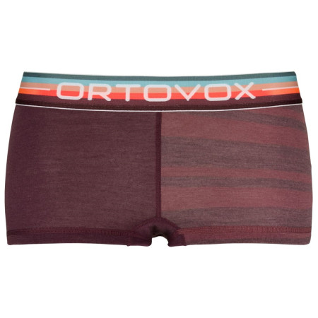 Damskie spodenki Ortovox 185 Rock'N'Wool Hot Pants W różowy mountain rose