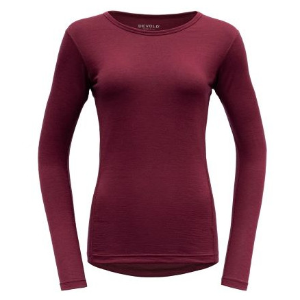 Koszulka damska Devold Breeze Woman Shirt różowy Beetroot