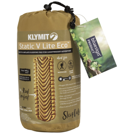 Nadmuchiwany materac Klymit Insulated static V Lite Eco