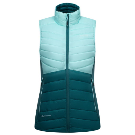 Kamizelka damska Regatta Womens Leedre Hybrid B/W zielony/niebieski WtrBalet/Med
