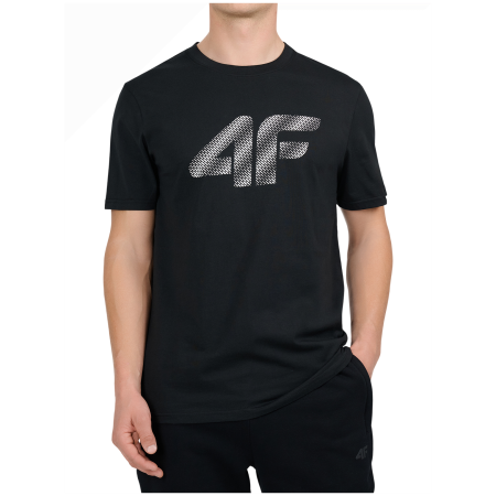 Koszulka męska 4F Tshirt M3579 czarny Deep Black